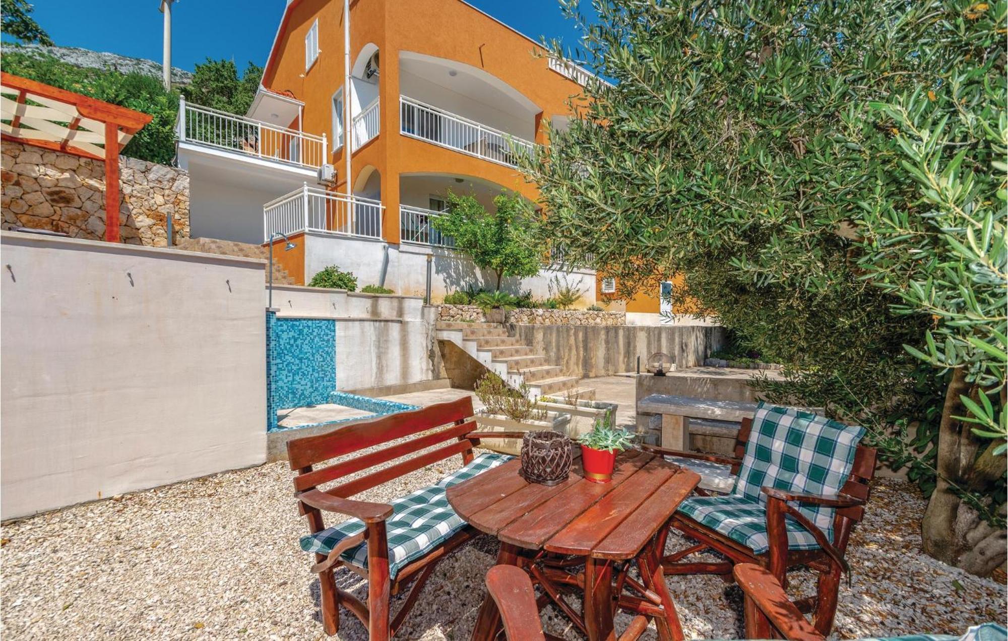 Nice Apartment In Orebic With House Sea View Экстерьер фото