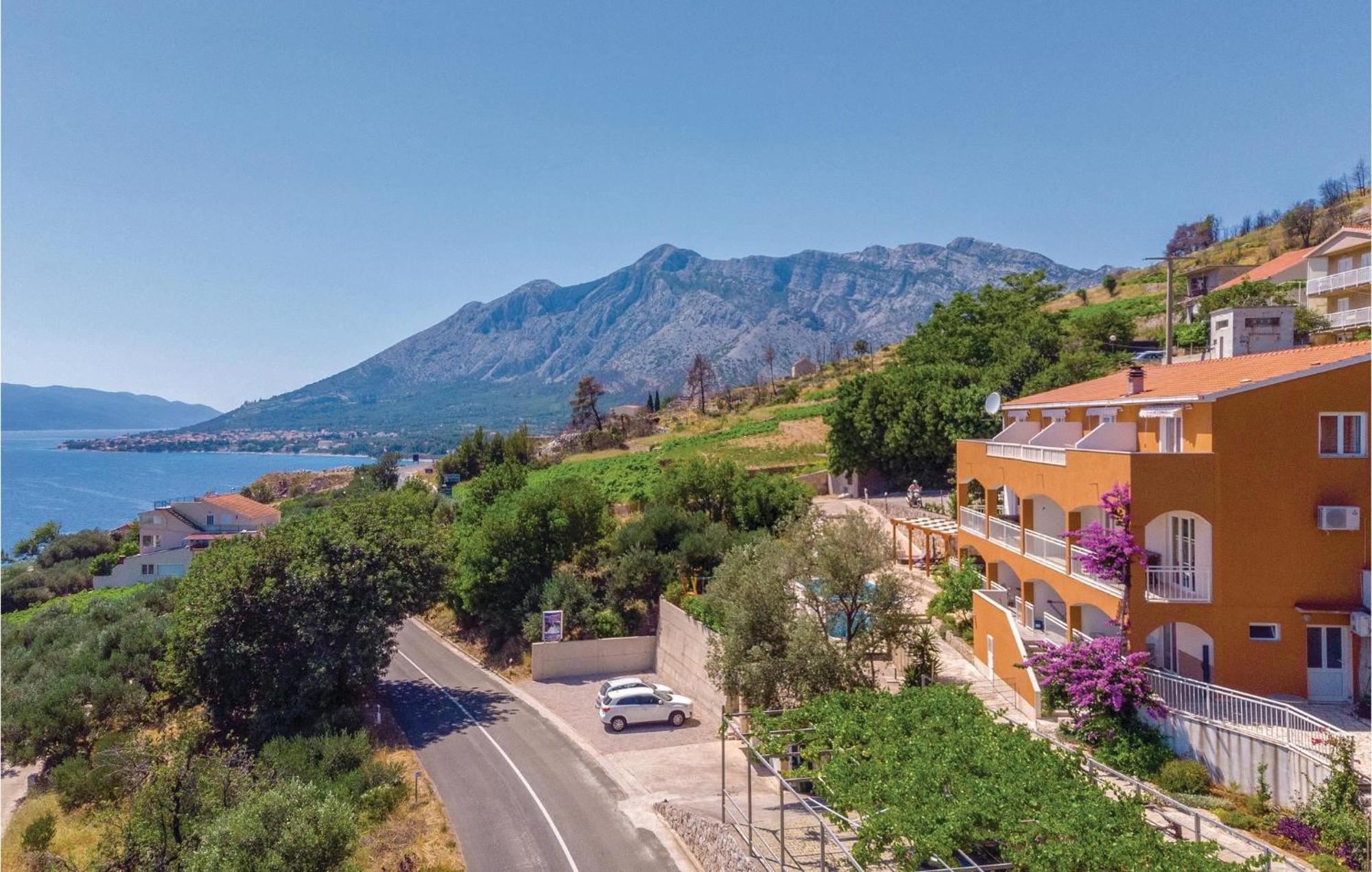 Nice Apartment In Orebic With House Sea View Экстерьер фото
