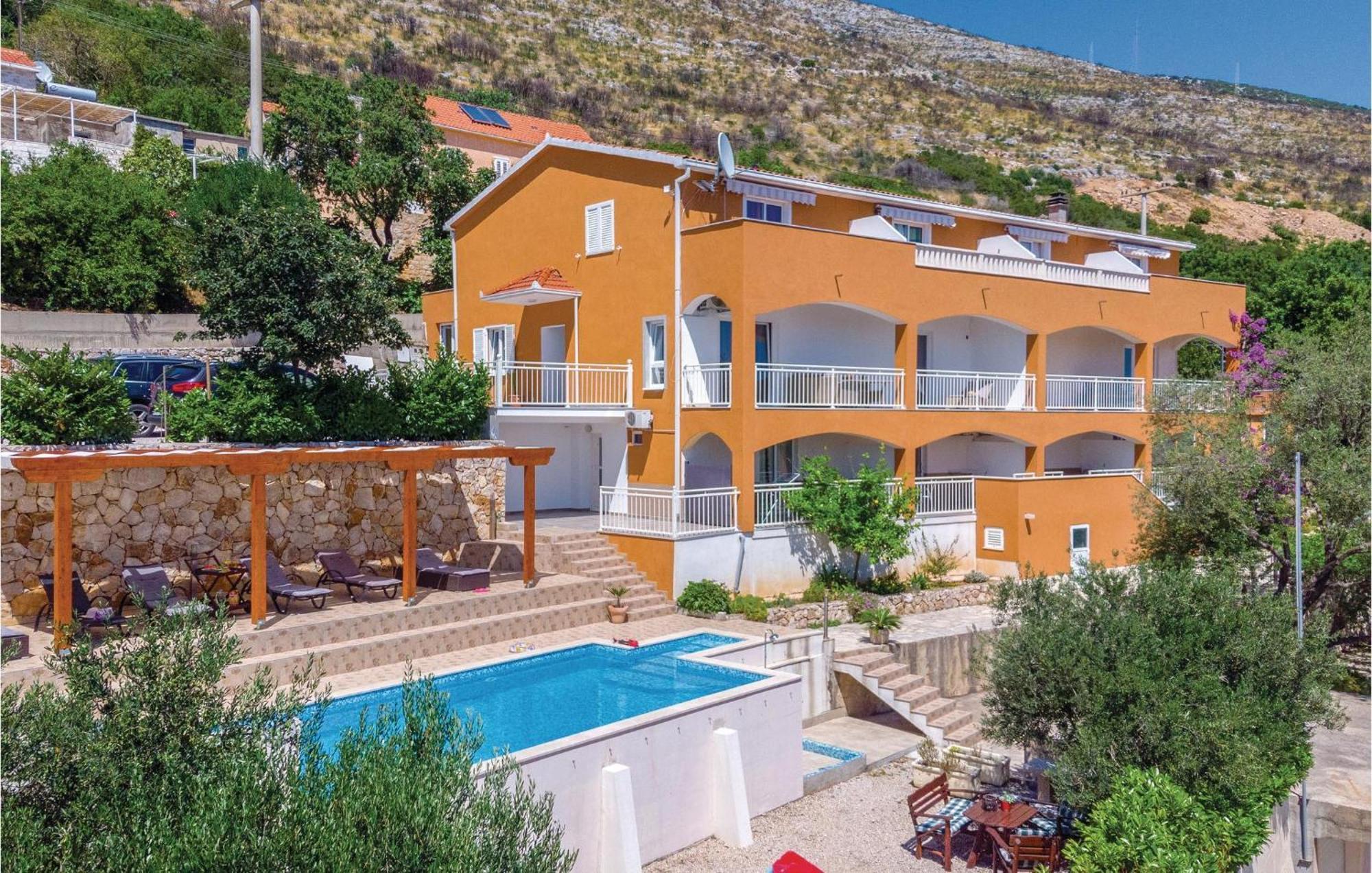 Nice Apartment In Orebic With House Sea View Экстерьер фото